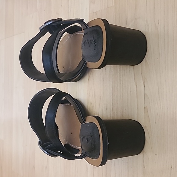 Splendid Black Adam Block Heels Ankle Strap with Buckle Closure Sandals Size 8 M - Picture 5 of 9